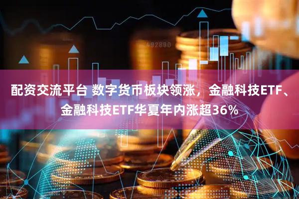 配资交流平台 数字货币板块领涨，金融科技ETF、金融科技ETF华夏年内涨超36%